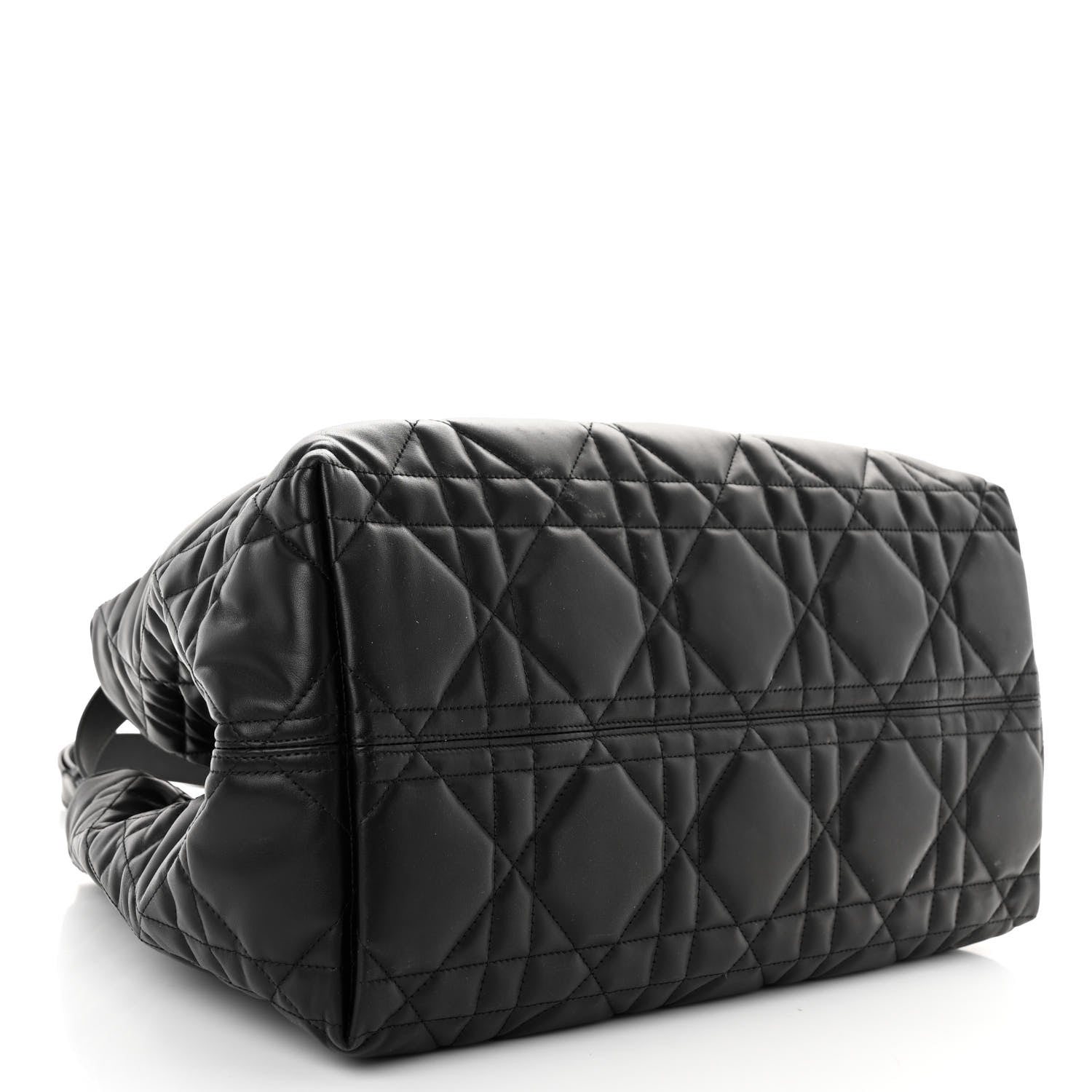 Christian Dior Calfskin Macrocannage Large Toujours Black 9 of 11