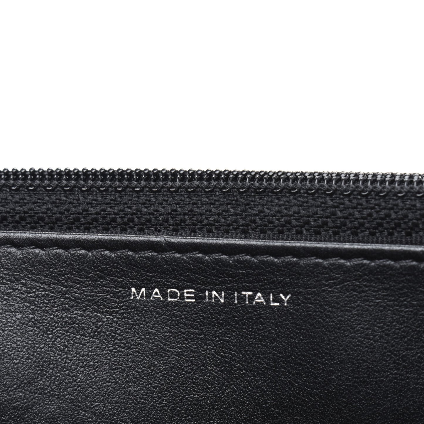 Aged Calfskin Chevron Quilted Reissue Wallet On Chain WOC So Black
