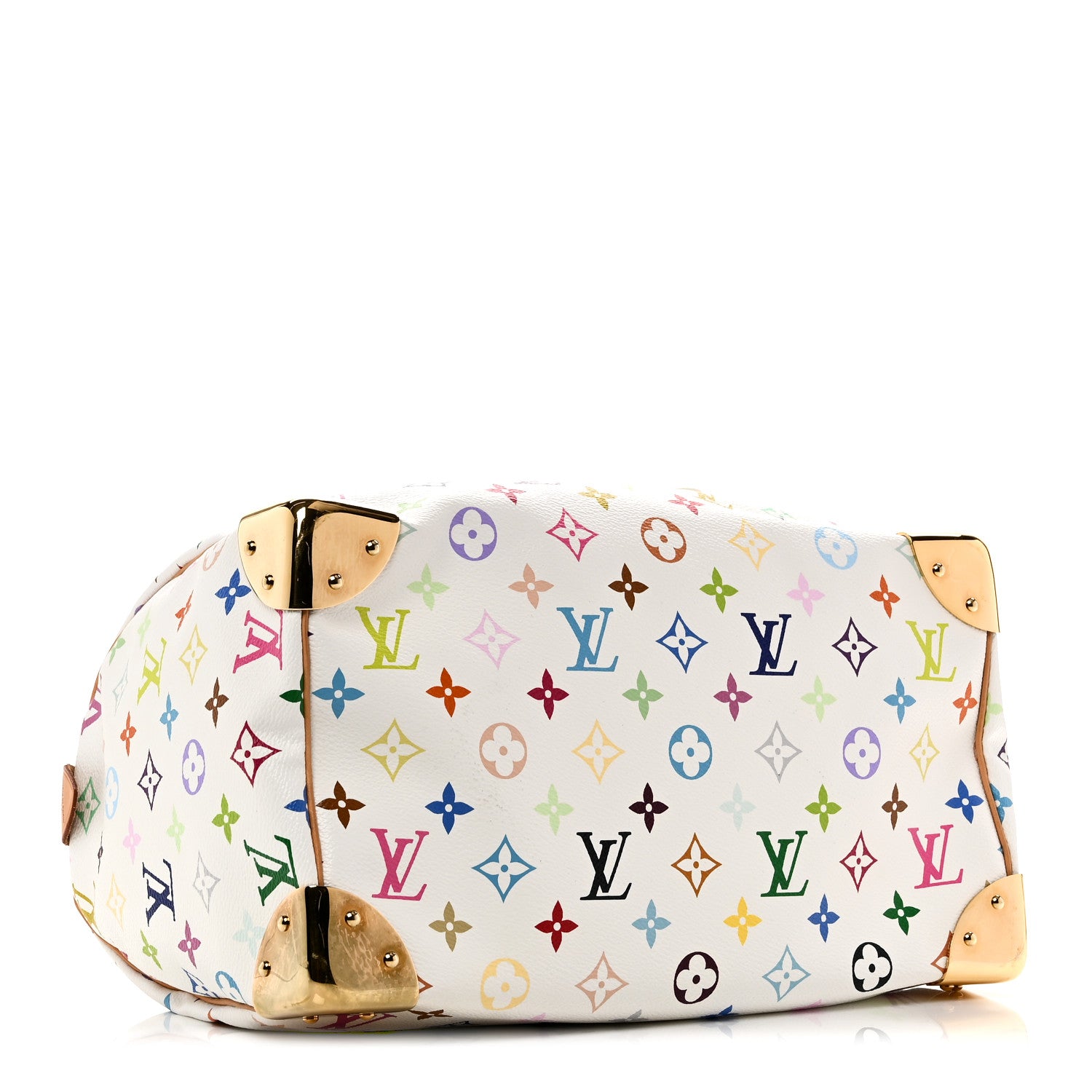 Louis Vuitton Monogram Multicolor Speedy 30 White 3 of 8
