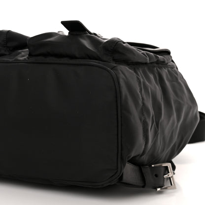 Prada Nylon Vela Medium Backpack Black 10 of 13