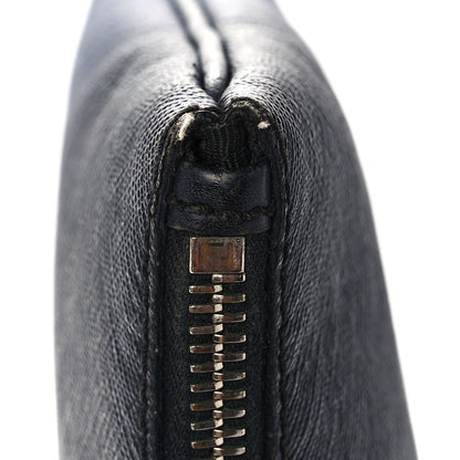 Fendi Vitello Elite Pouch Black Blue 15 of 17