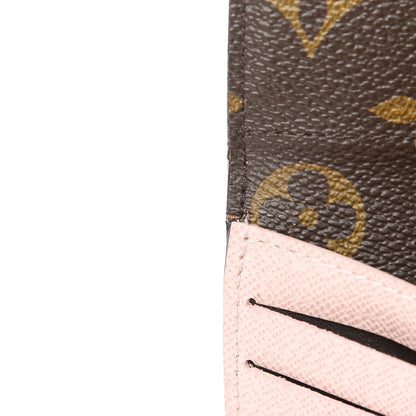 Louis Vuitton Monogram Josephine Wallet Rose Ballerine 10 of 12