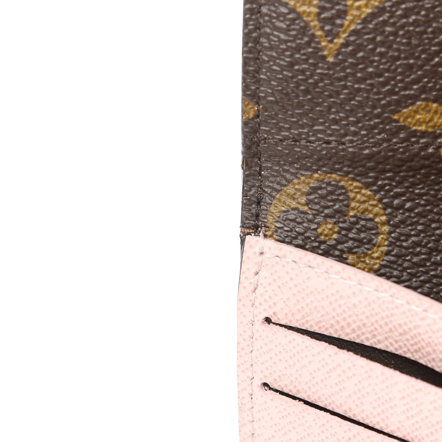 Louis Vuitton Monogram Josephine Wallet Rose Ballerine 10 of 12