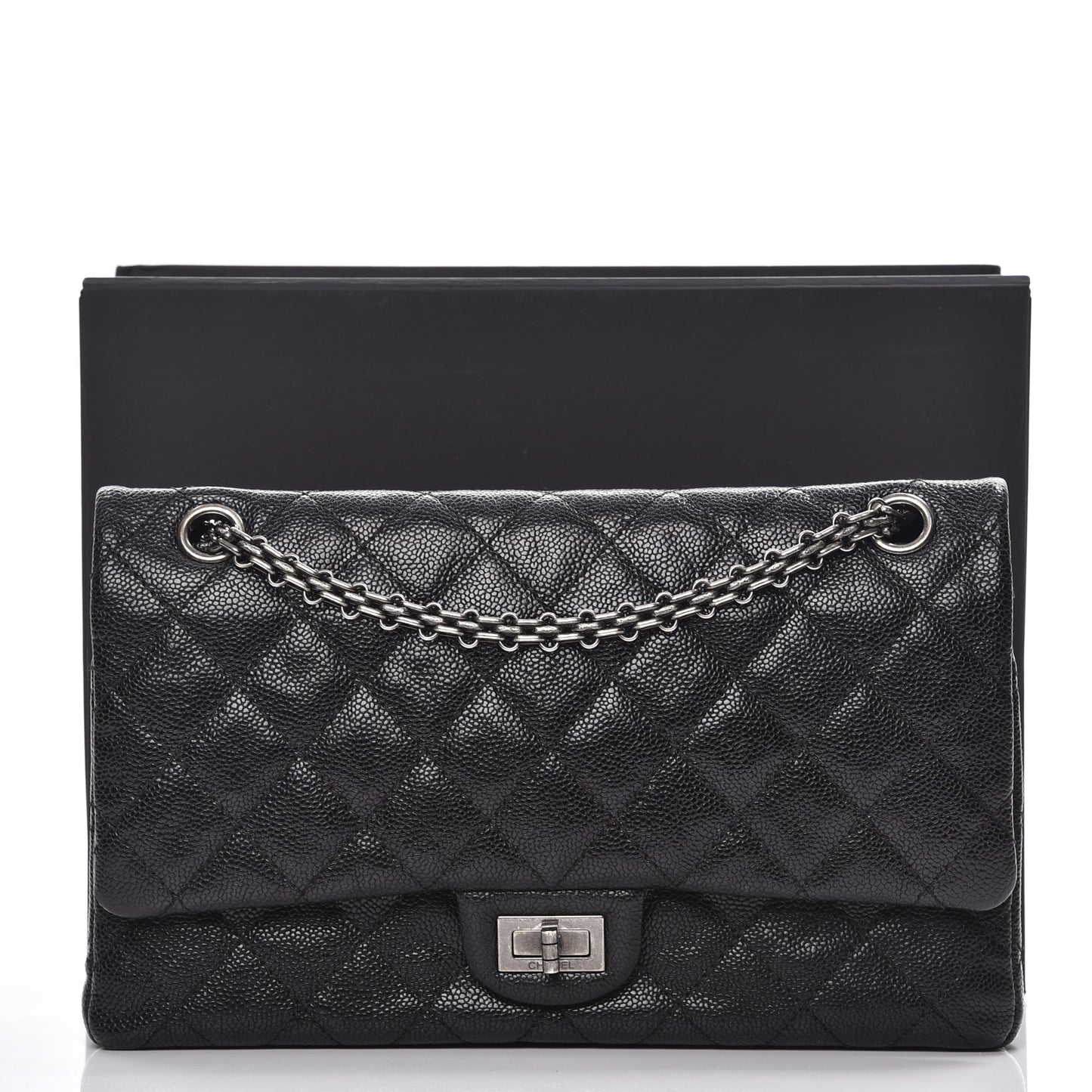 Caviar Quilted 2.55 Reissue 226 Flap Black