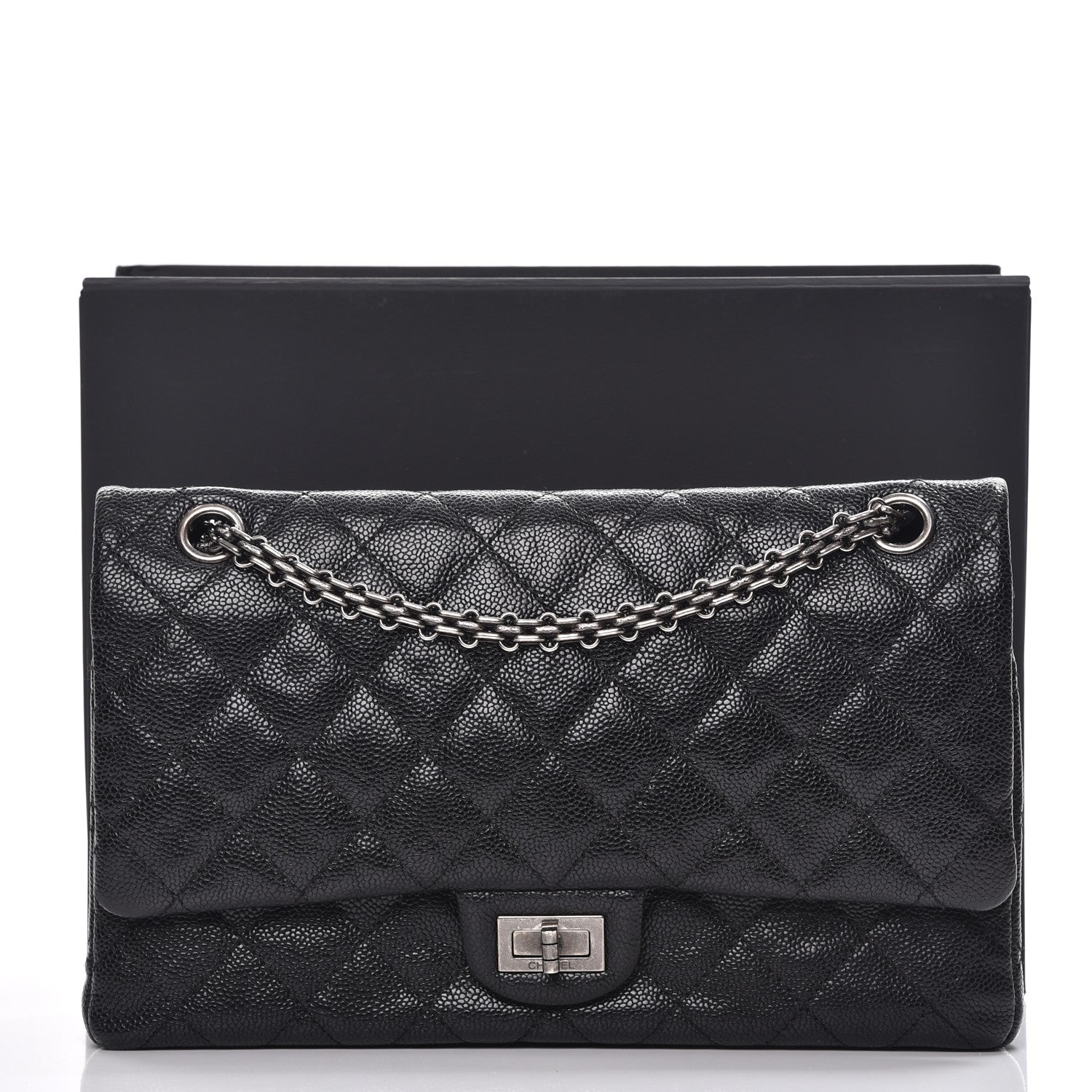 Chanel Caviar Quilted 2.55 Reissue 226 Flap Black 10 of 10