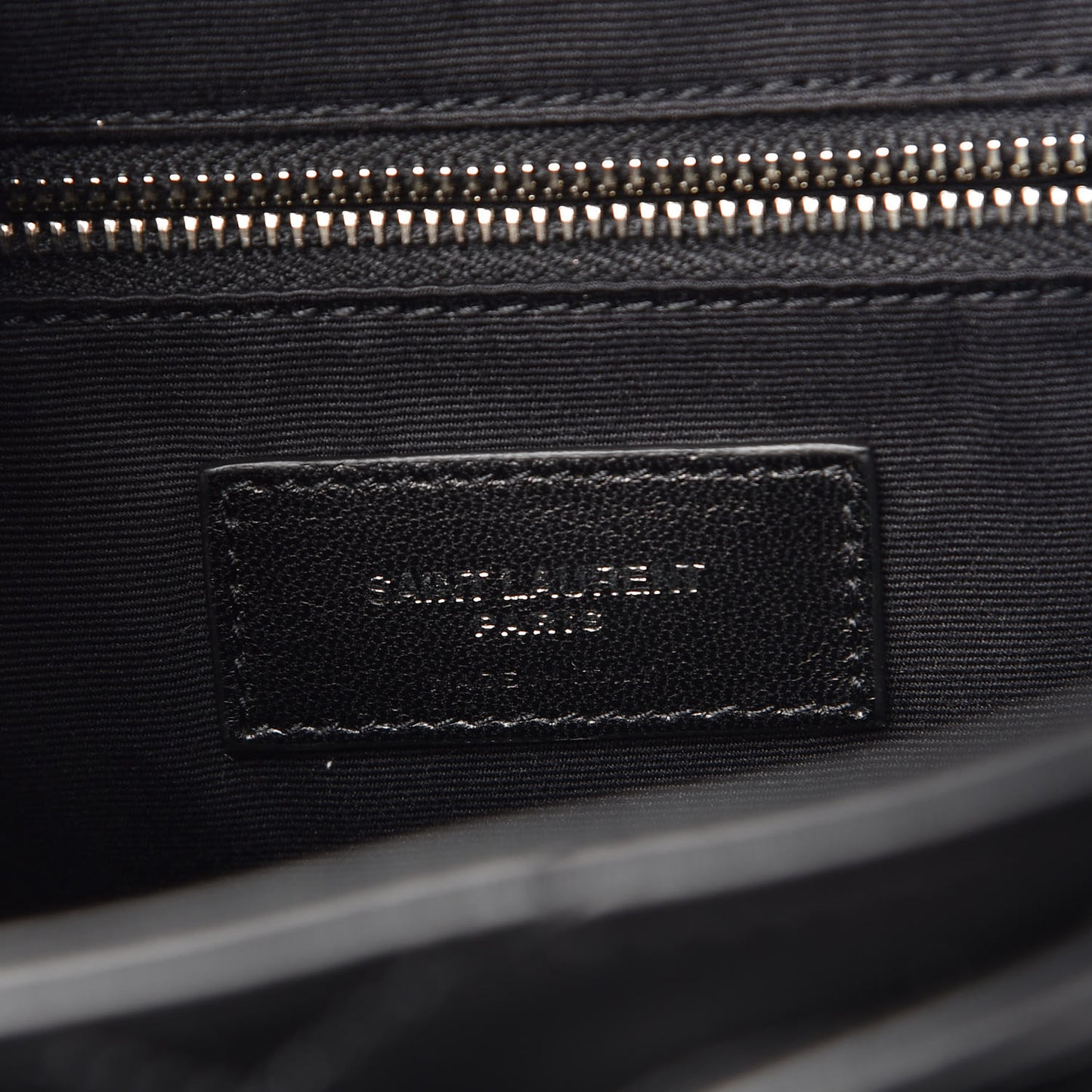 Calfskin Y Quilted Monogram Small Loulou Backpack Black