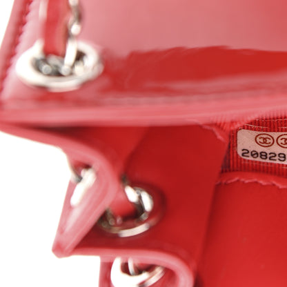 Chanel Patent Crossbody CC Phone Holder Red 7 of 9