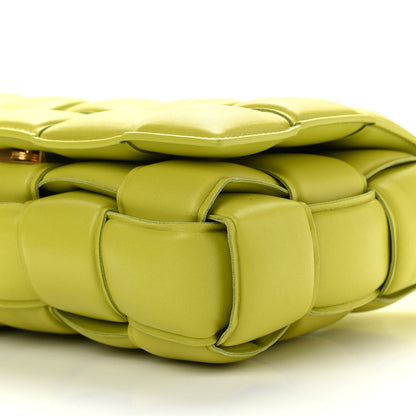 Bottega Veneta Nappa Maxi Intreccio Padded Cassette Crossbody Bag Lime 10 of 10