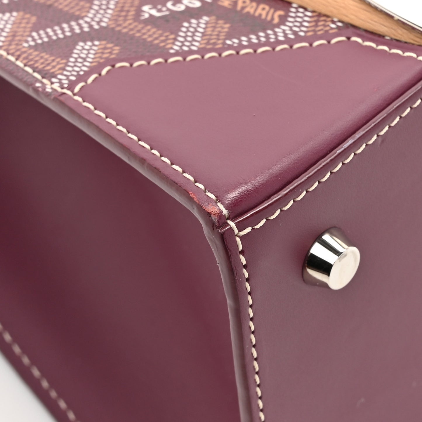 Goyardine Saigon PM Burgundy