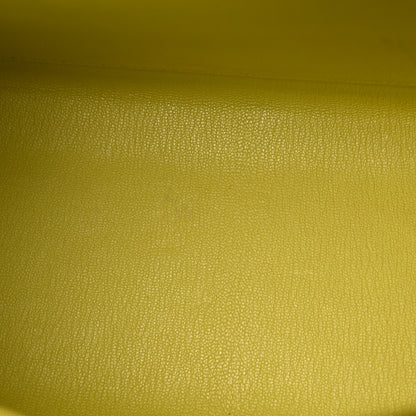 Hermes Epsom Kelly Sellier 32 Lime 12 of 15