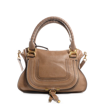 Chloe Calfskin Medium Marcie Satchel Nut 1 of 8