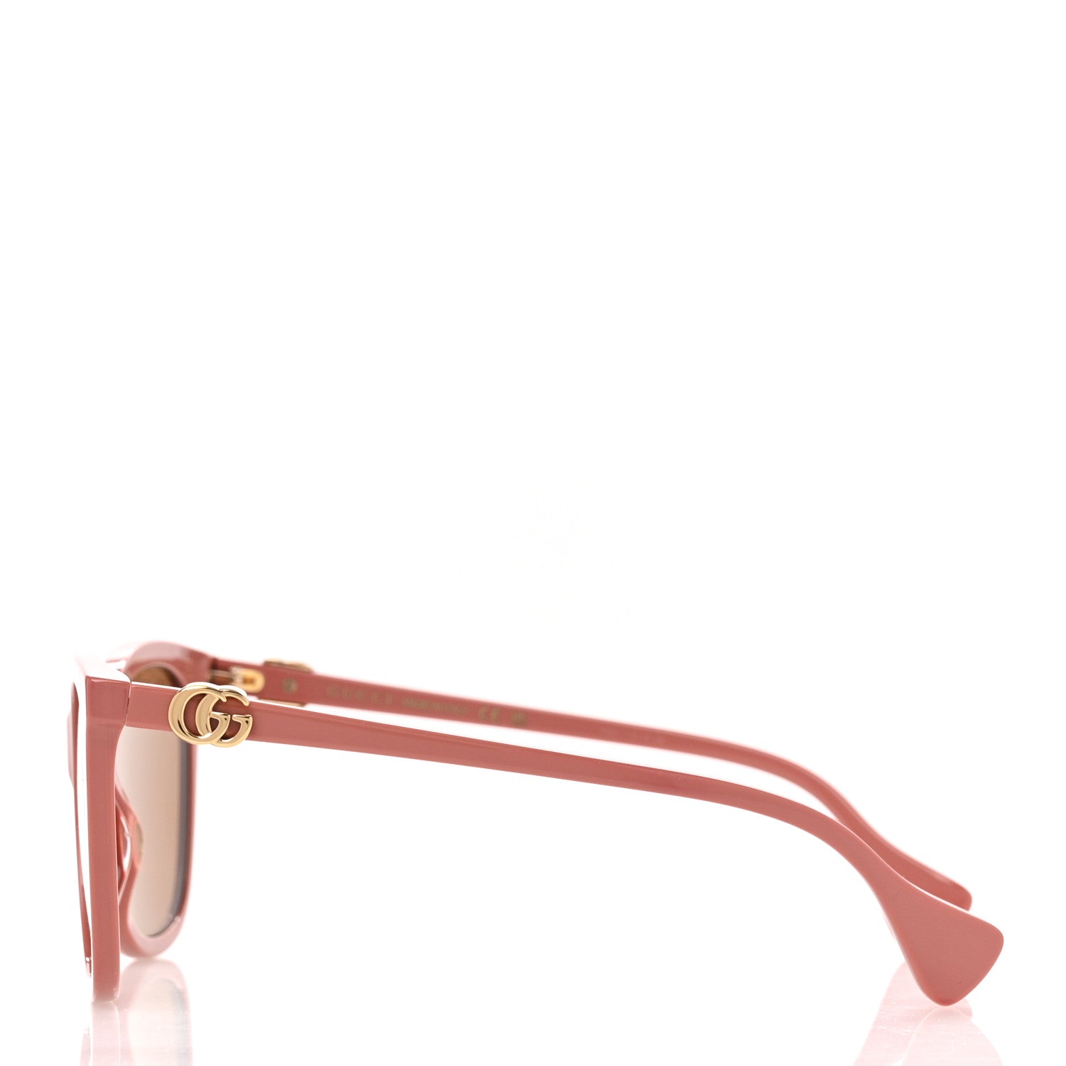 Gucci Acetate Round Sunglasses GG1071S Pink 3 of 9