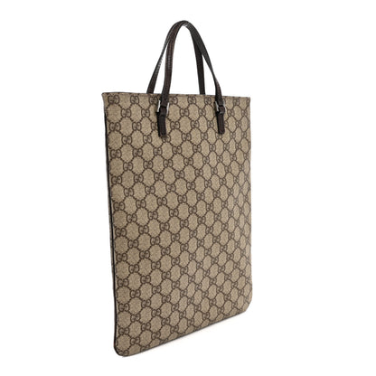 Gucci GG Plus Monogram Flat Vertical Tote Dark Brown 2 of 11
