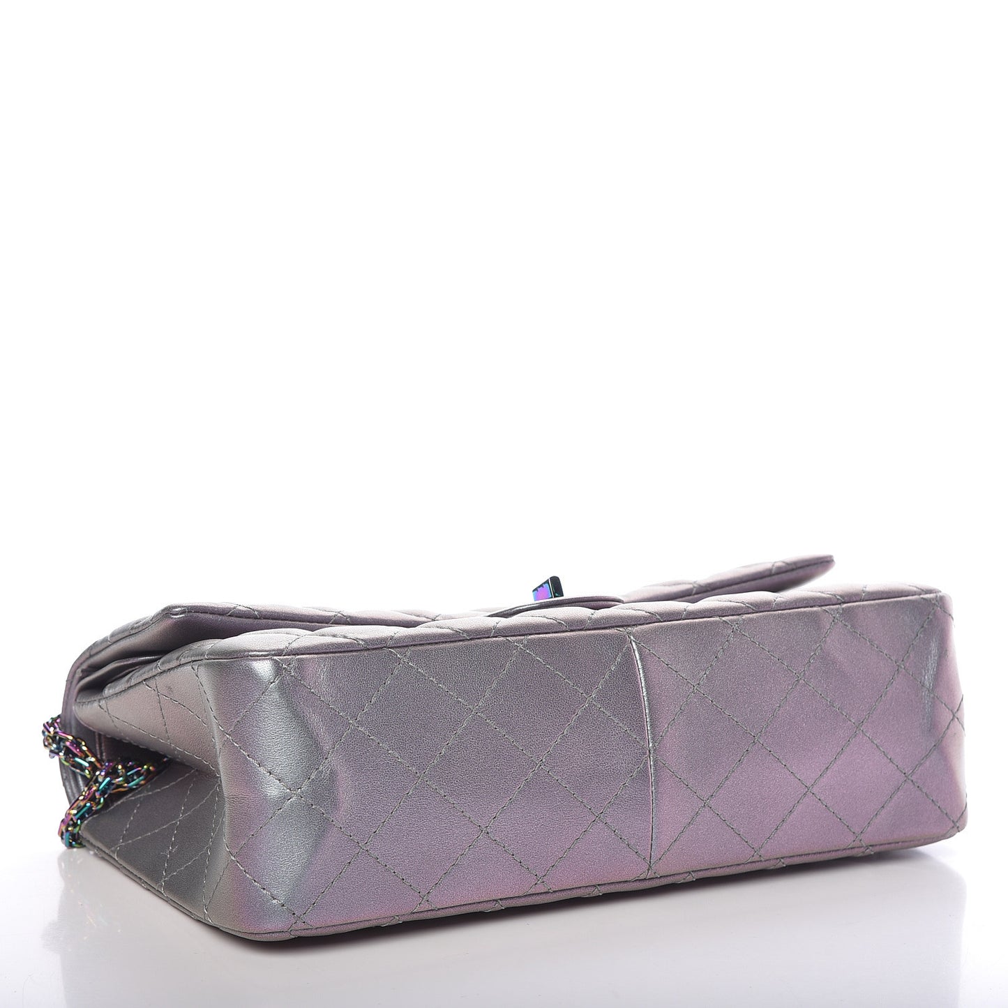 Iridescent Lambskin Quilted 2.55 Reissue 226 Flap Light Purple