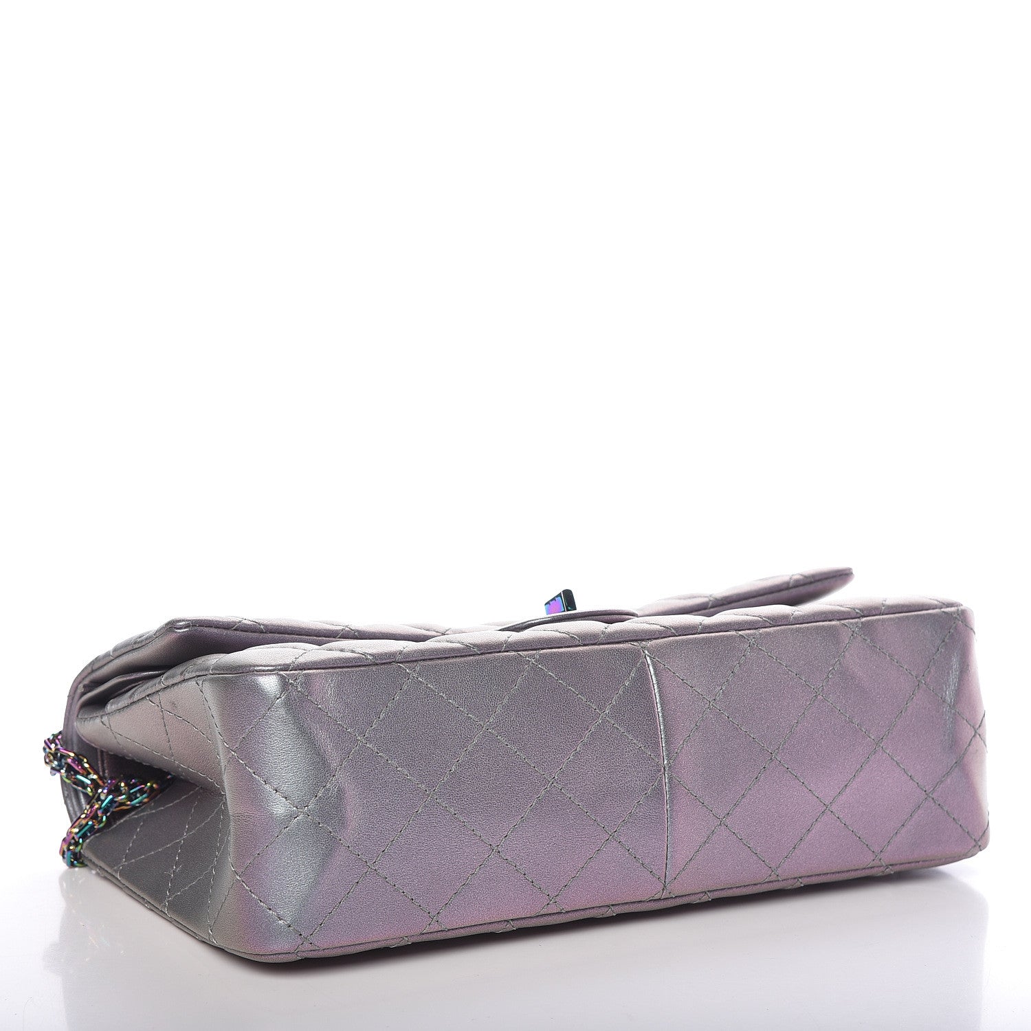 Chanel Iridescent Lambskin Quilted 2.55 Reissue 226 Flap Light Purple 4 of 13