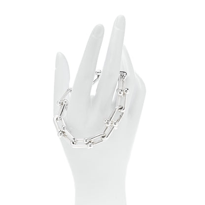 Tiffany Sterling Silver Large HardWear Link Bracelet 2 of 5