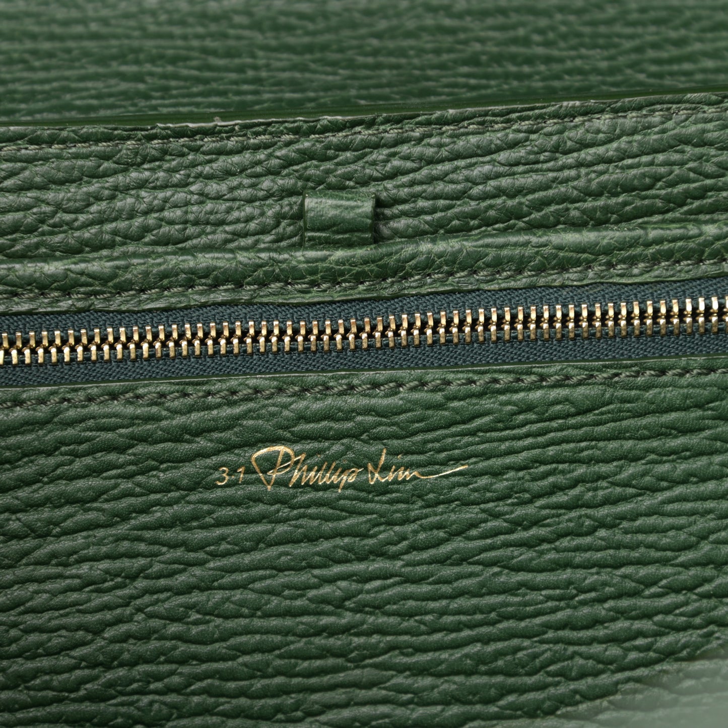 Textured Calfskin Medium Pashli Satchel Jade