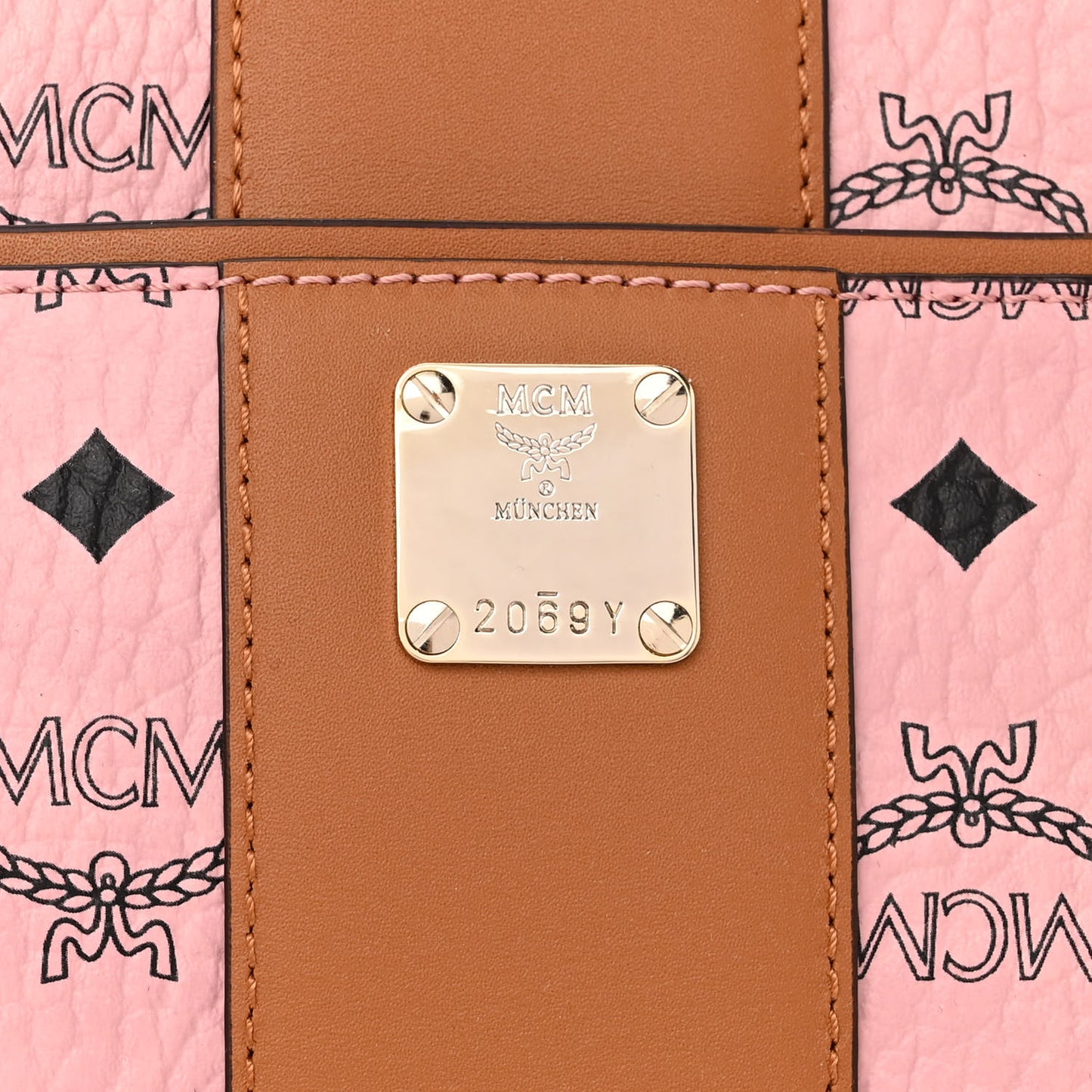Visetos Medium Anya Zip Top Shopper Tote Soft Pink
