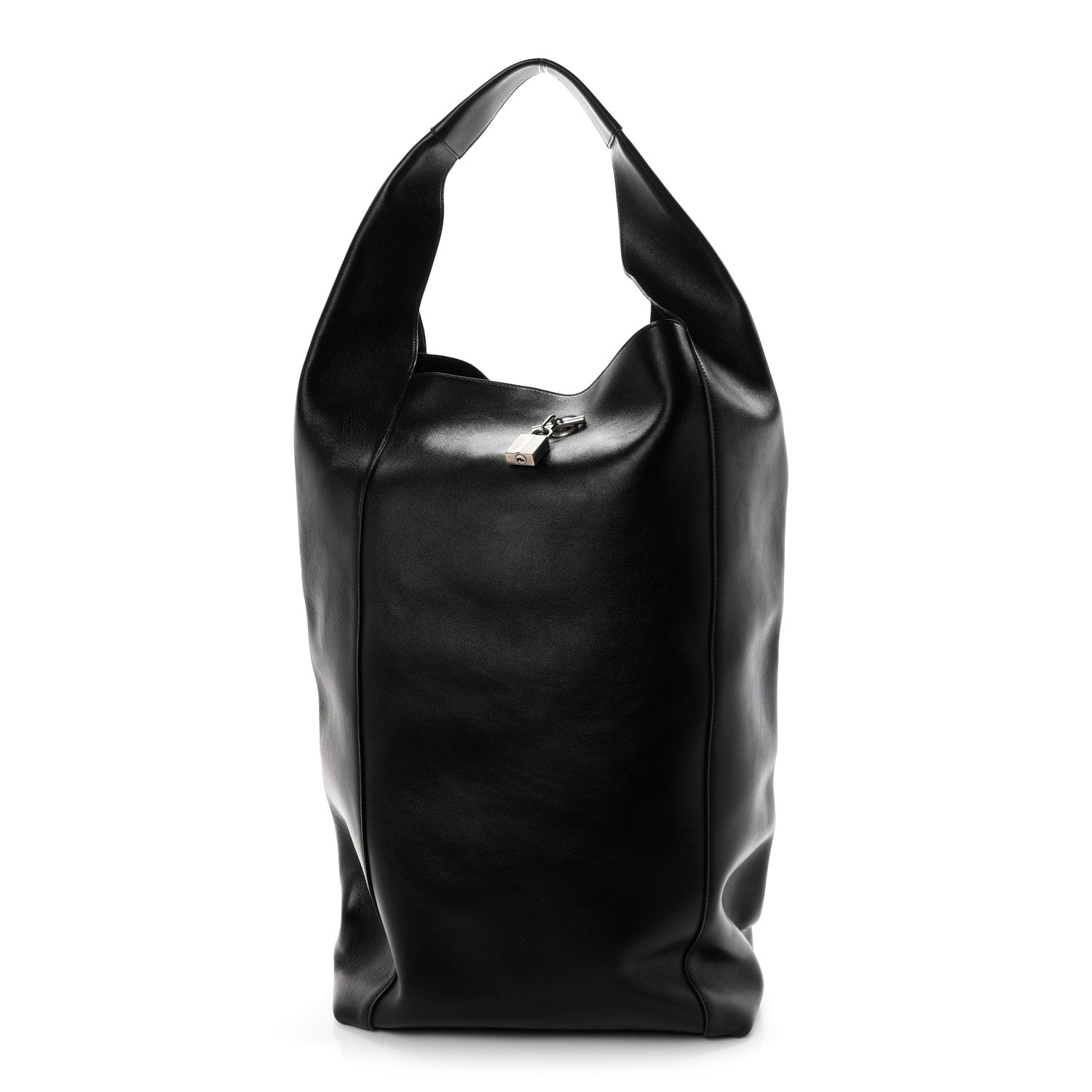 Saint Laurent Supple Calfskin Large Tanger Hobo Black 1 of 10
