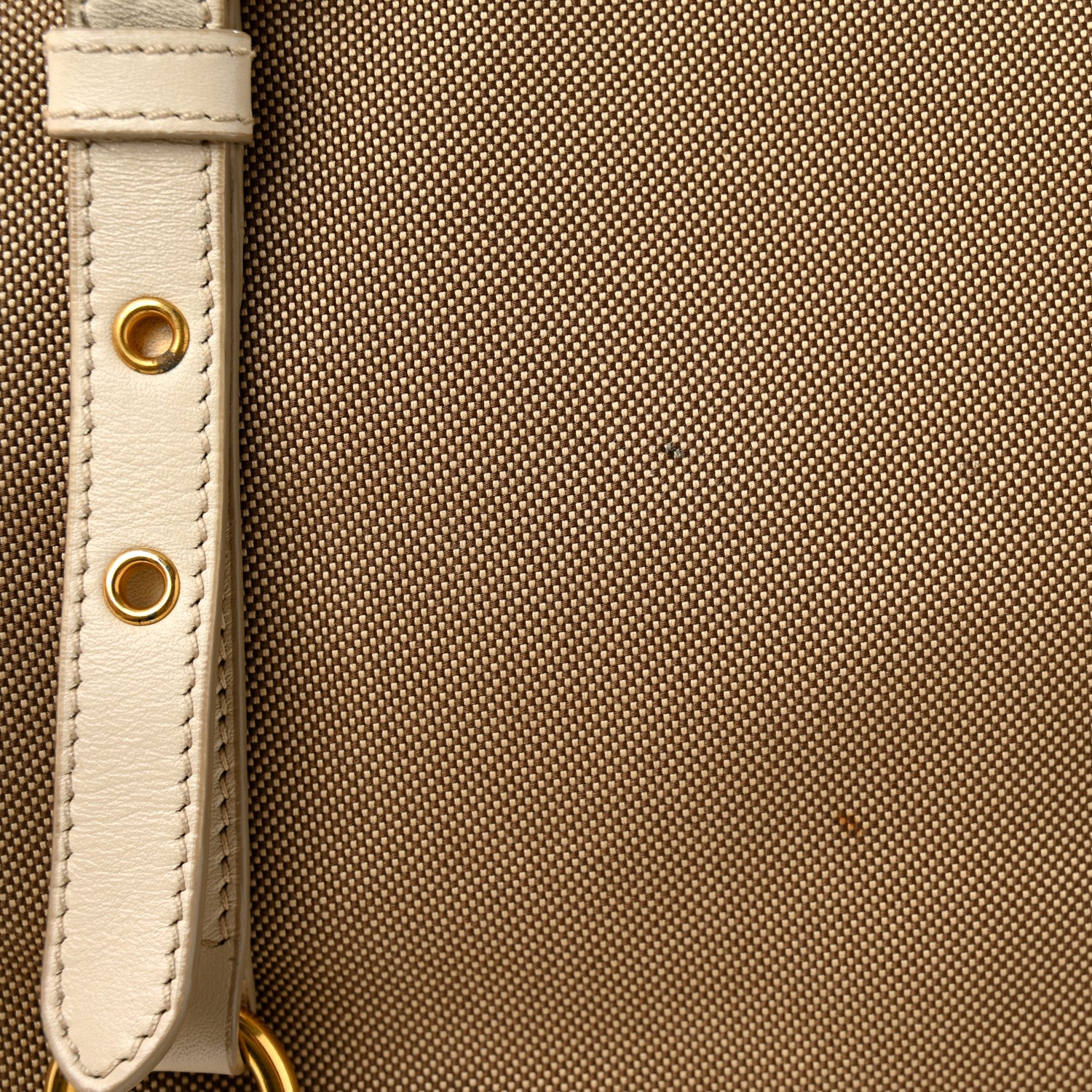 Prada Jacquard Logo Tote Corda Talco 13 of 14