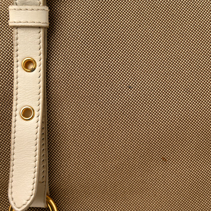 Prada Jacquard Logo Tote Corda Talco 13 of 14