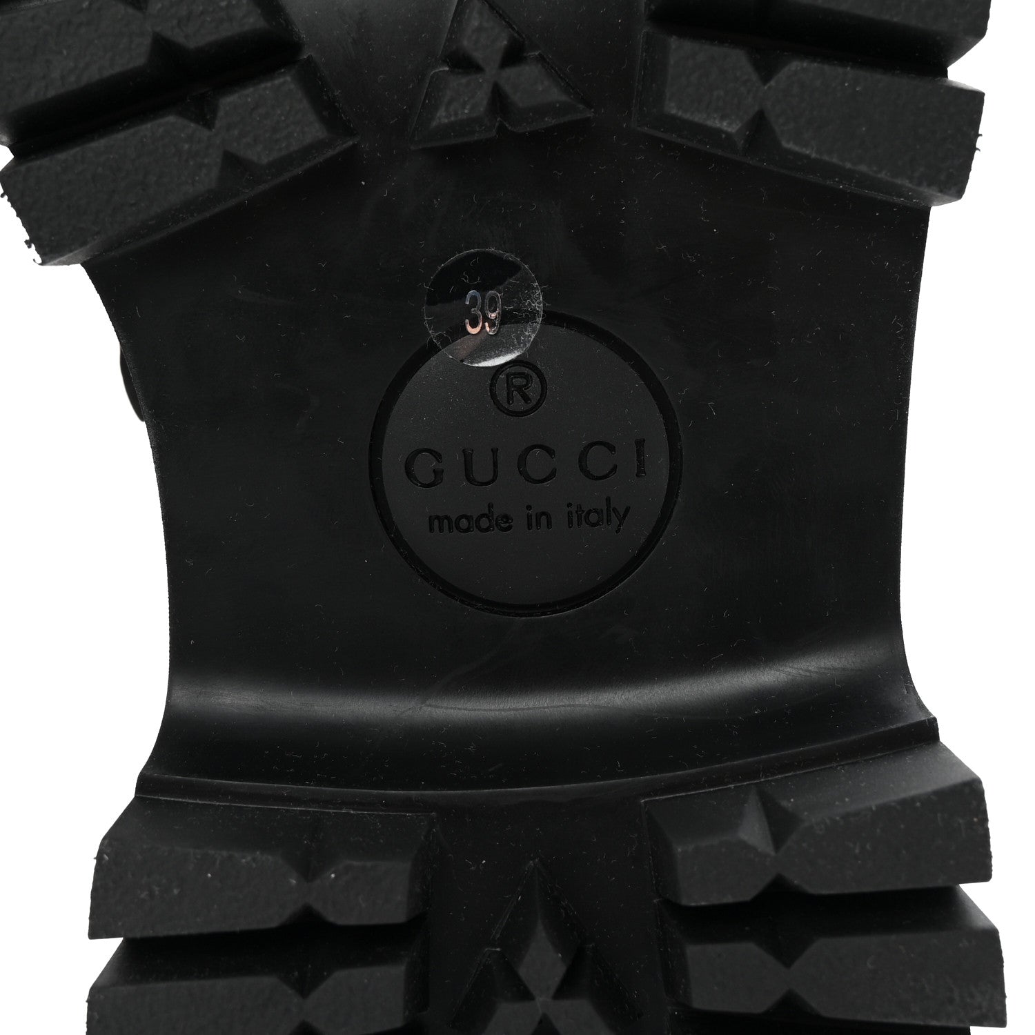 Gucci Real Betis Glamour Calfskin Horsebit Womens Mocassin Loafers 39 Black 7 of 10