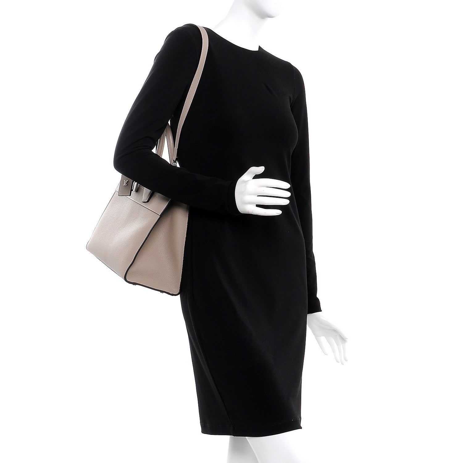 Louis Vuitton Taurillon City Steamer MM Galet 2 of 6