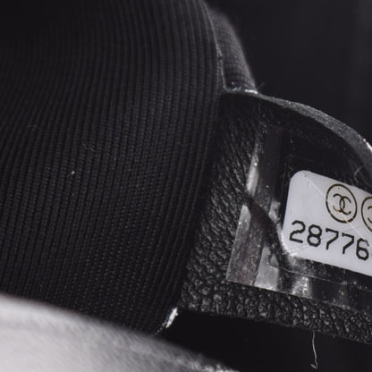 Chanel Caviar Quilted New Medium Boy Flap Black 9 of 10