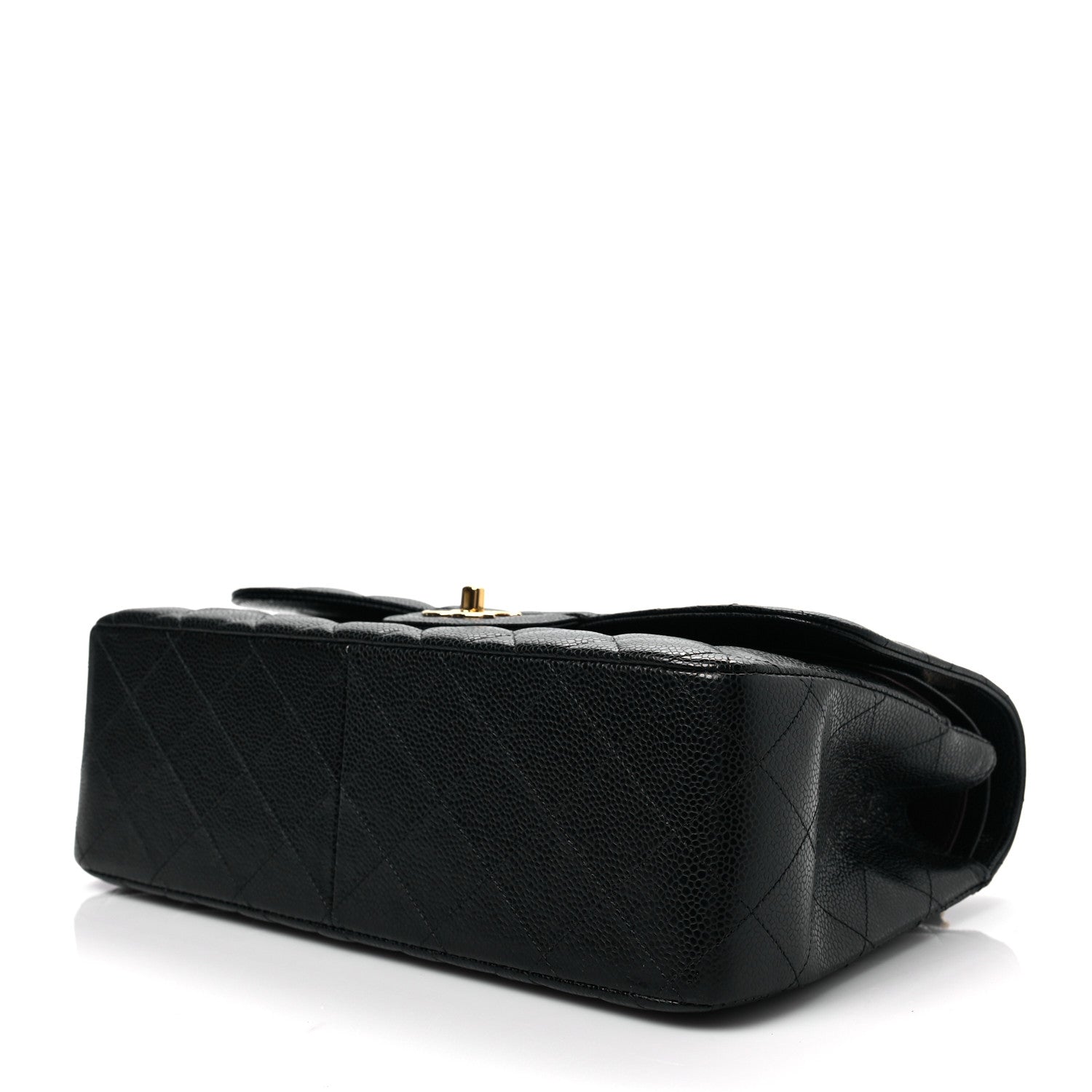 Chanel Caviar Quilted Jumbo Double Flap Black 7 of 7
