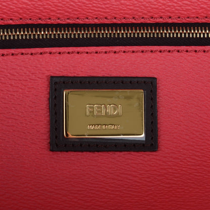 Fendi Zucca Spalmati Ombre Small Roll Tote Tobacco Ciclamino Moro 6 of 7