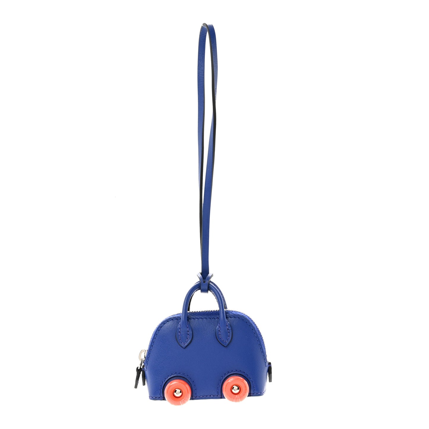 Chevre Mysore Bolide On Wheels Bag Charm Bleu Electrique