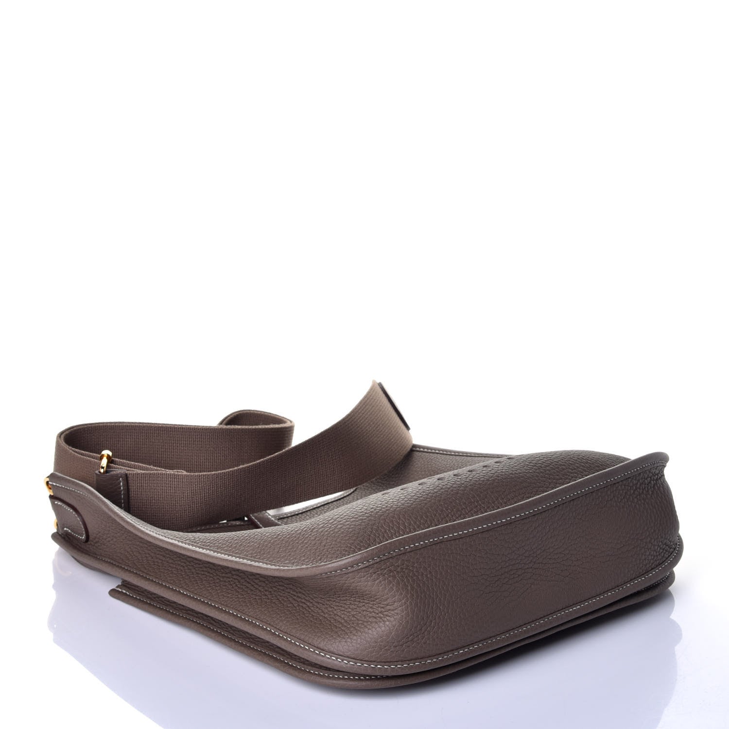 Hermes Taurillon Clemence Evelyne III PM Etoupe 4 of 9