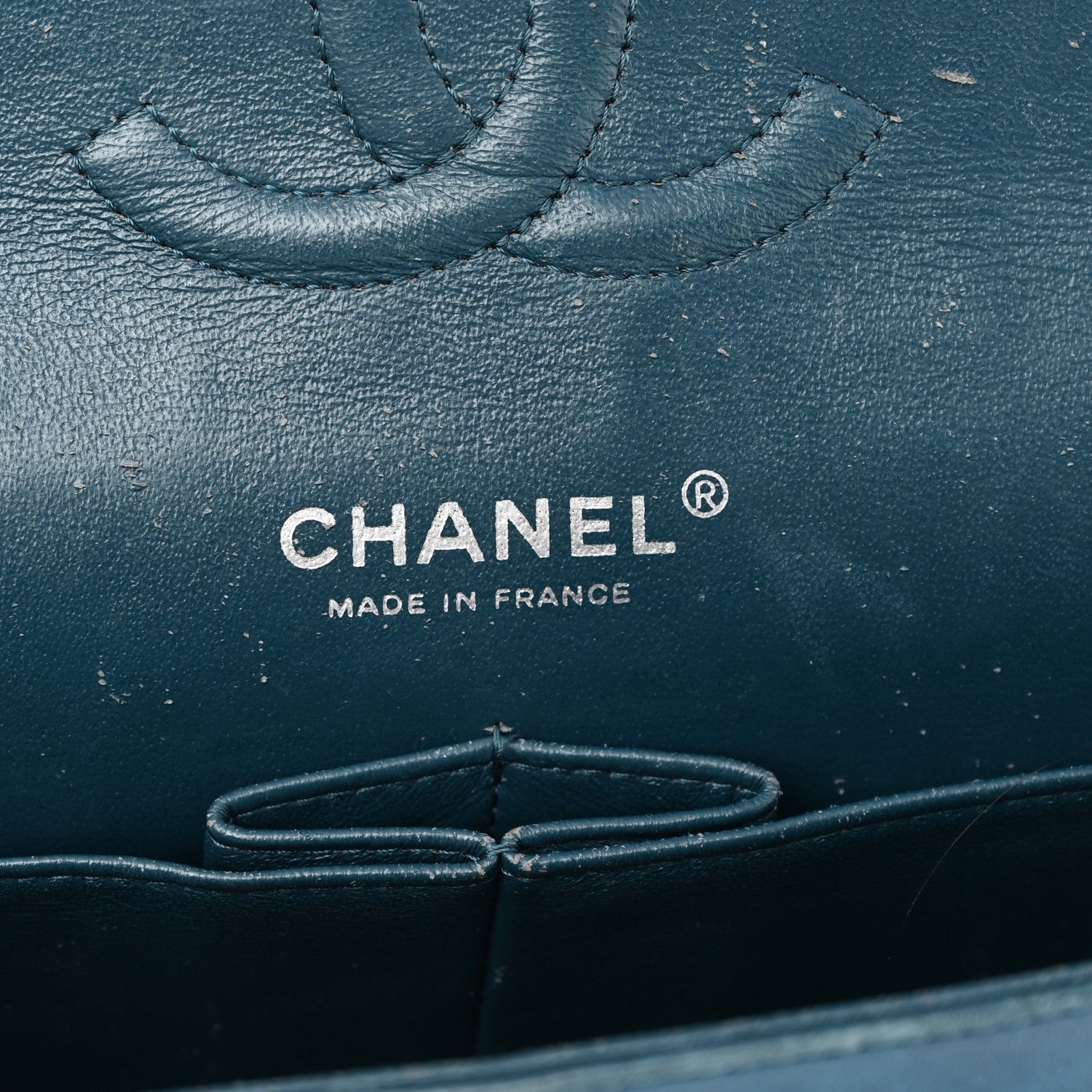 Chanel Patent Calfskin Quilted Medium Double Flap Green 5 of 10