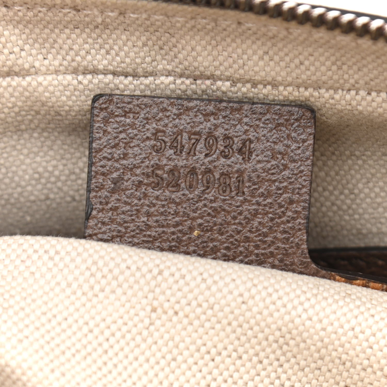 Gucci GG Supreme Monogram Web Medium Ophidia Messenger Bag Brown 7 of 14