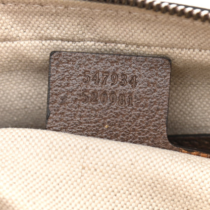 Gucci GG Supreme Monogram Web Medium Ophidia Messenger Bag Brown 7 of 14