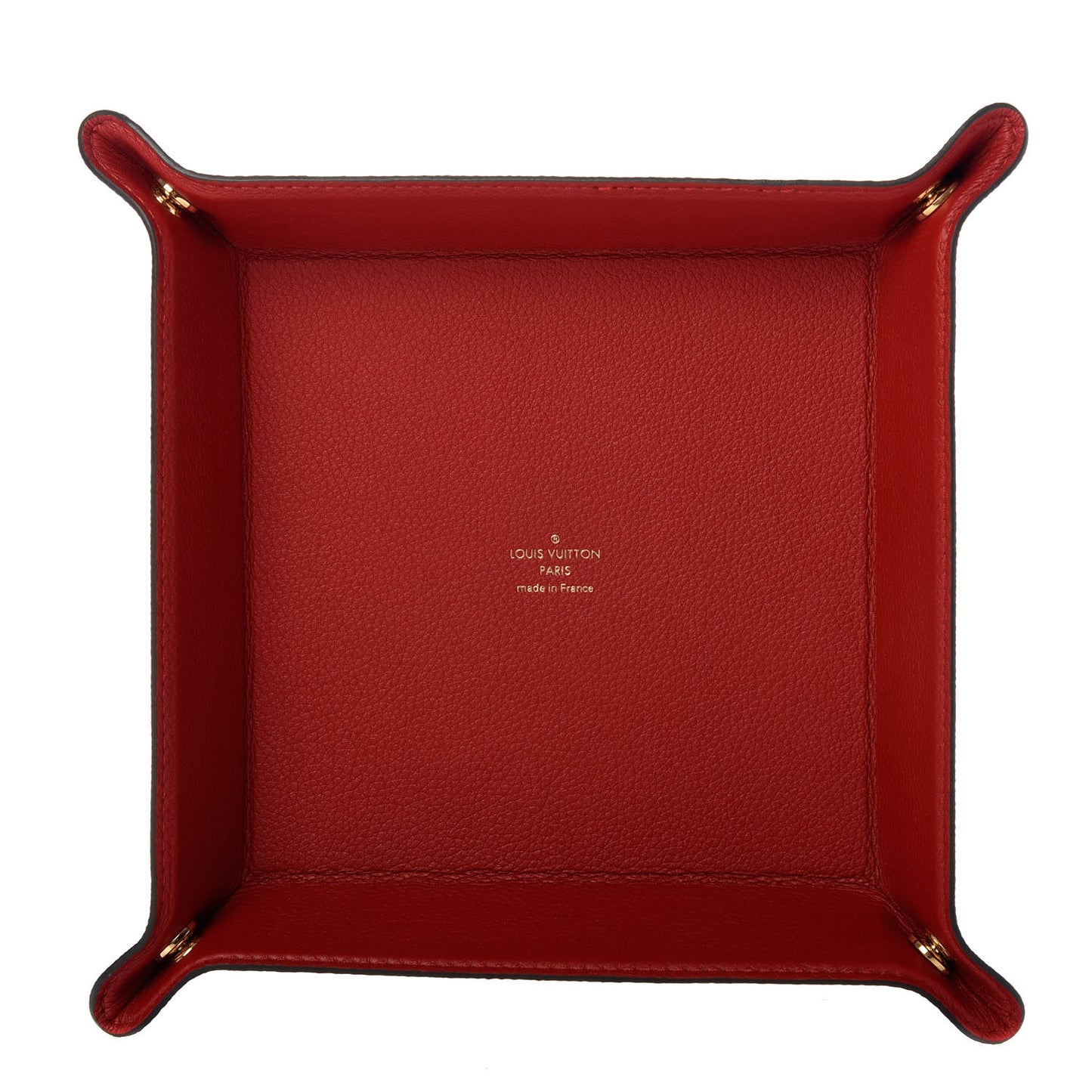 Monogram Change Tray Rouge