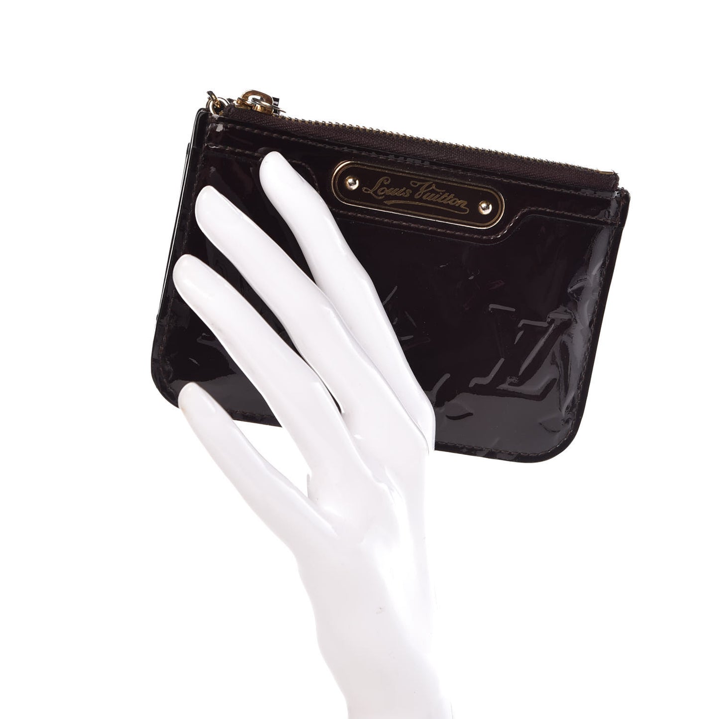 Vernis Key Pouch Amarante