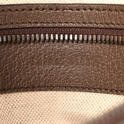 Gucci GG Supreme Monogram Calfskin Web Small Ophidia Day BackpacK Beige Ebony New Acero 7 of 12