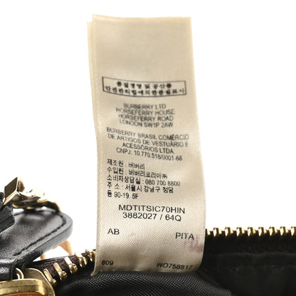 Burberry Haymarket Check Clara Pochette Chocolate 8 of 11