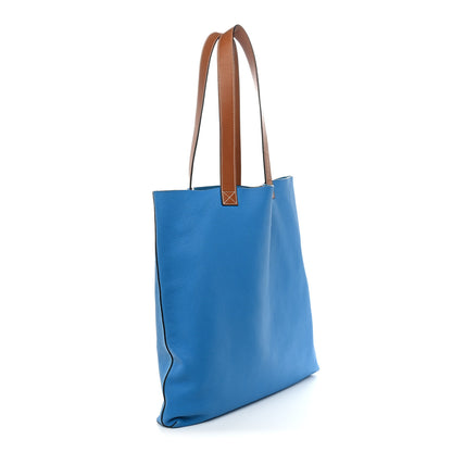 Gucci Calfskin Dans Le Vert Large Tote Blue 4 of 10
