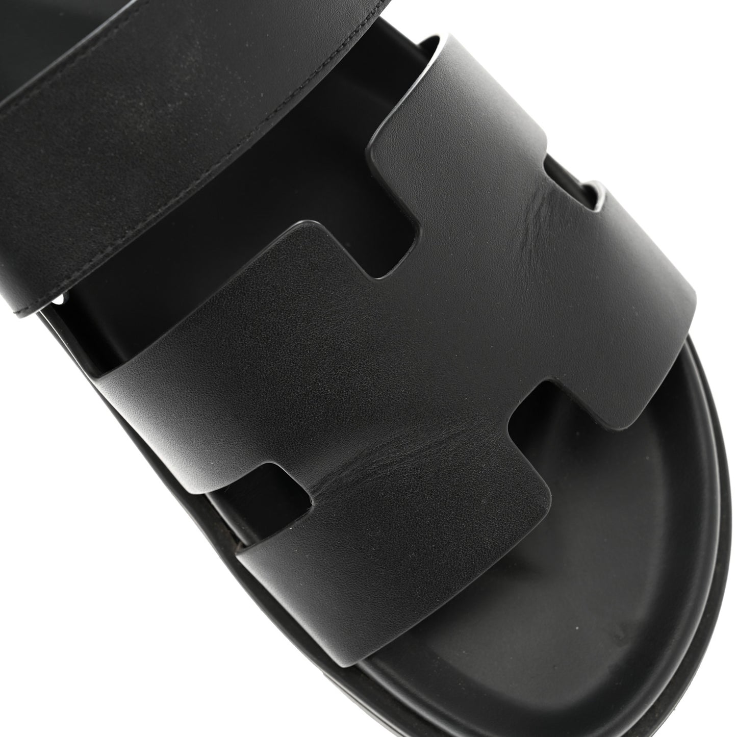 Calfskin Mens Chypre Sandals 42 Black
