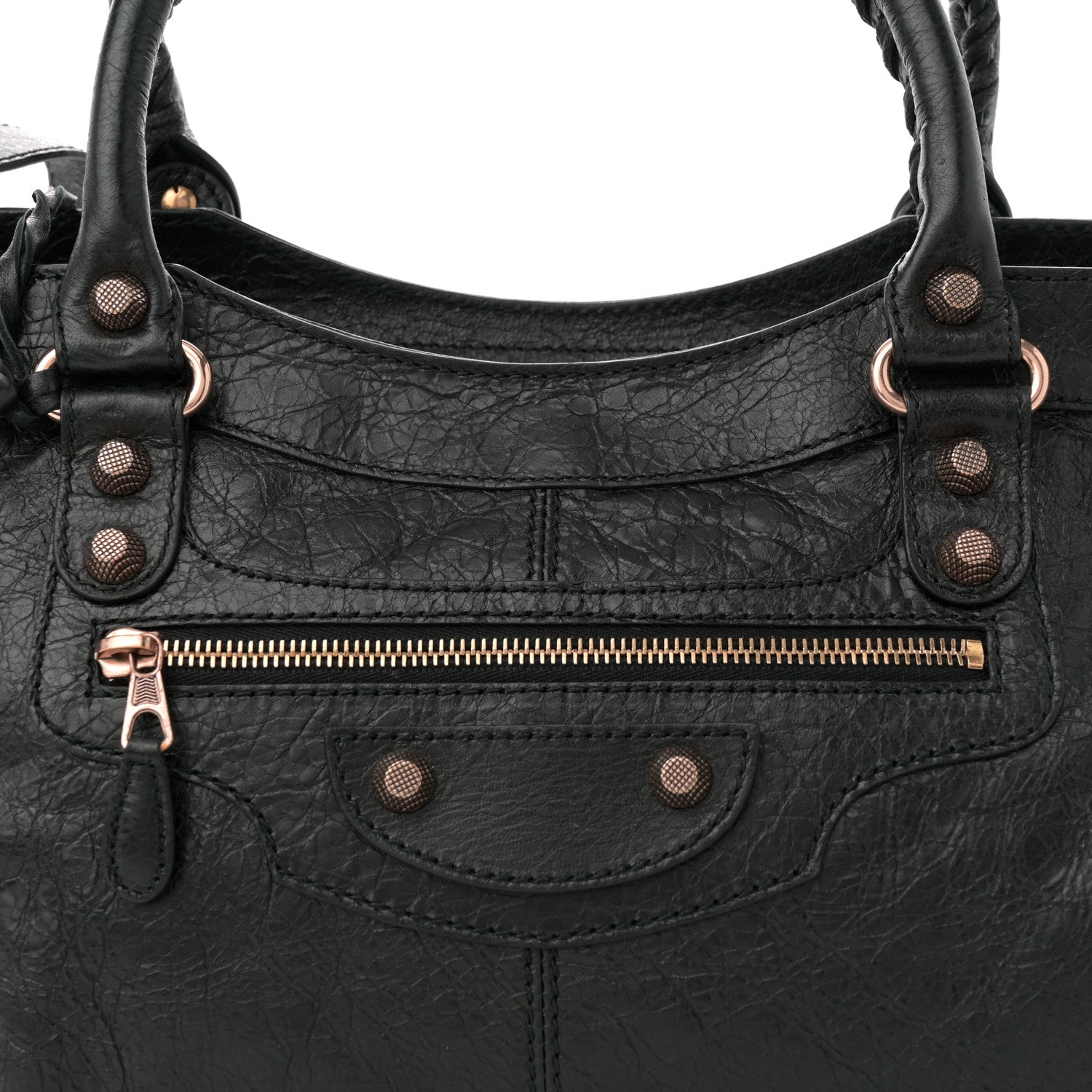 Balenciaga Agneau Giant 12 Rose Gold Hardware Part Time Black 9 of 12