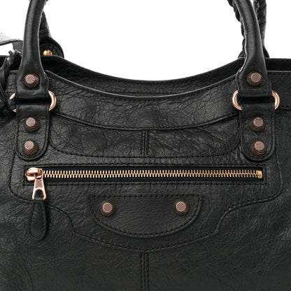 Balenciaga Agneau Giant 12 Rose Gold Hardware Part Time Black 9 of 12