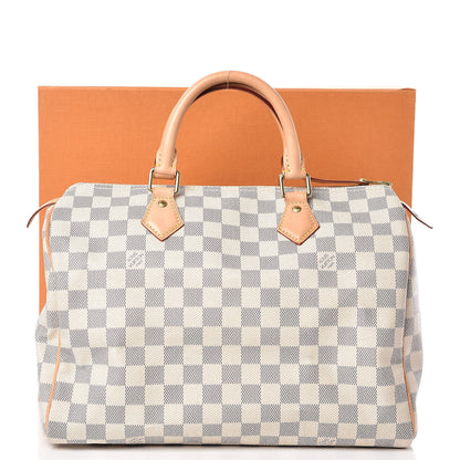 Louis Vuitton Damier Azur Speedy 30 21 of 21
