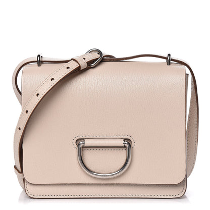 Burberry Goatskin Small D-Ring Bag Stone 1 of 9