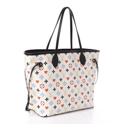 Louis Vuitton Game On Neverfull MM White 4 of 10