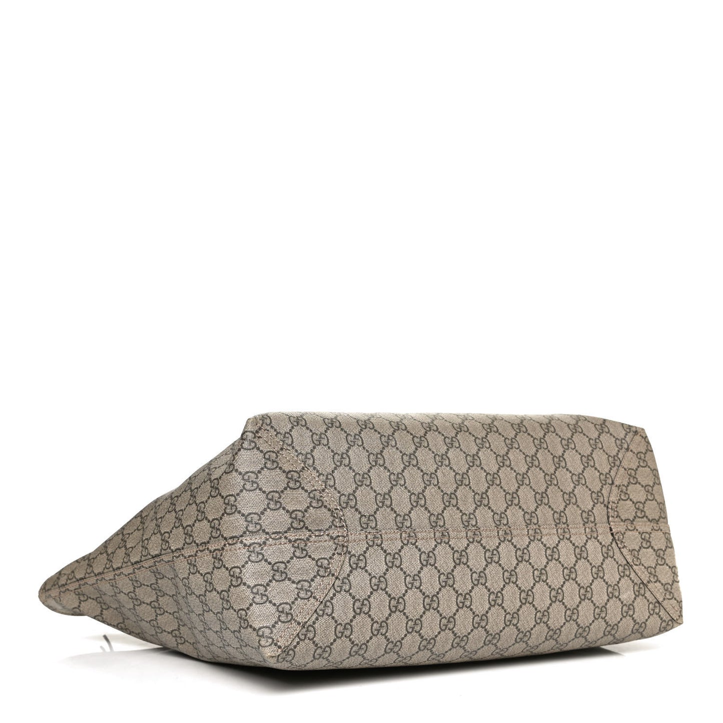 GG Supreme Monogram Medium Ophidia Shopping Tote Ebony