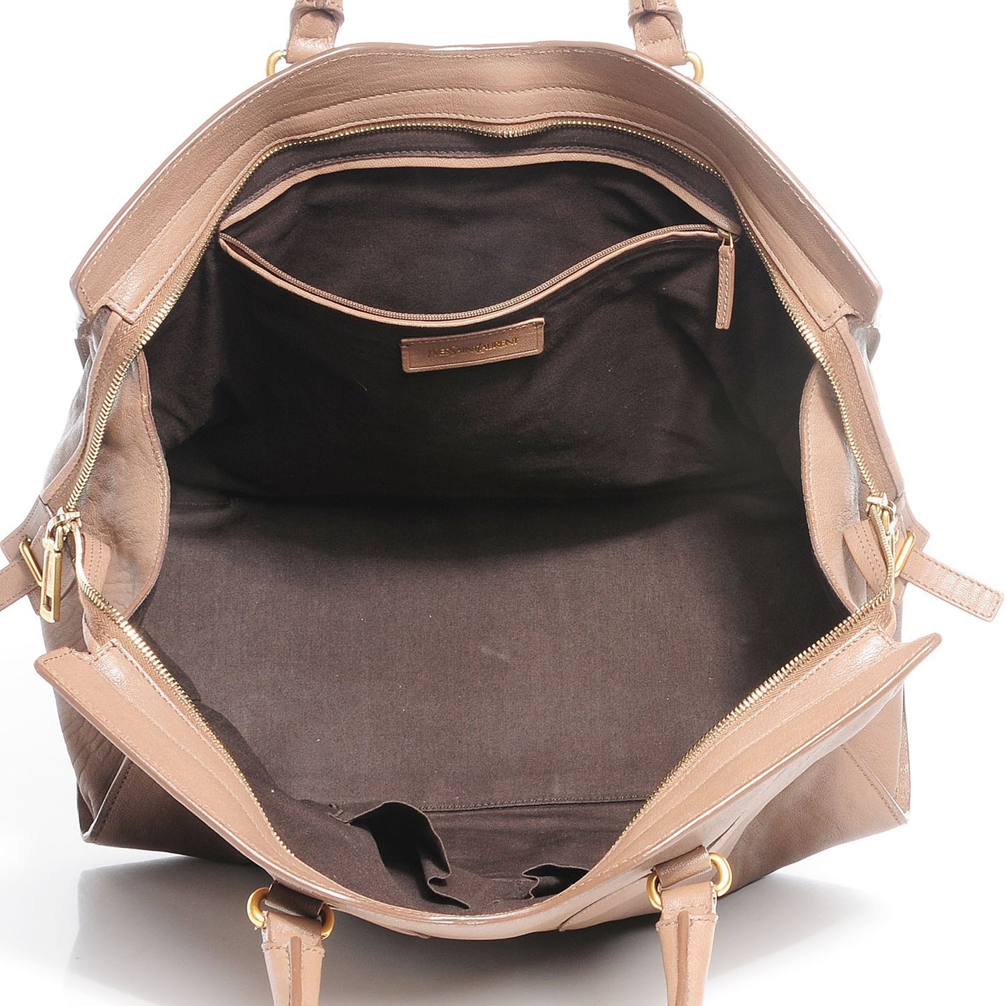 Sheepskin Large Cabas ChYc Biscuit