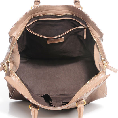 Saint Laurent Sheepskin Large Cabas ChYc Biscuit 7 of 7