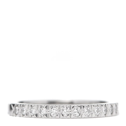 Tiffany Platinum Diamond Lucida Half Circle Wedding Band Ring 47 4 1 of 5